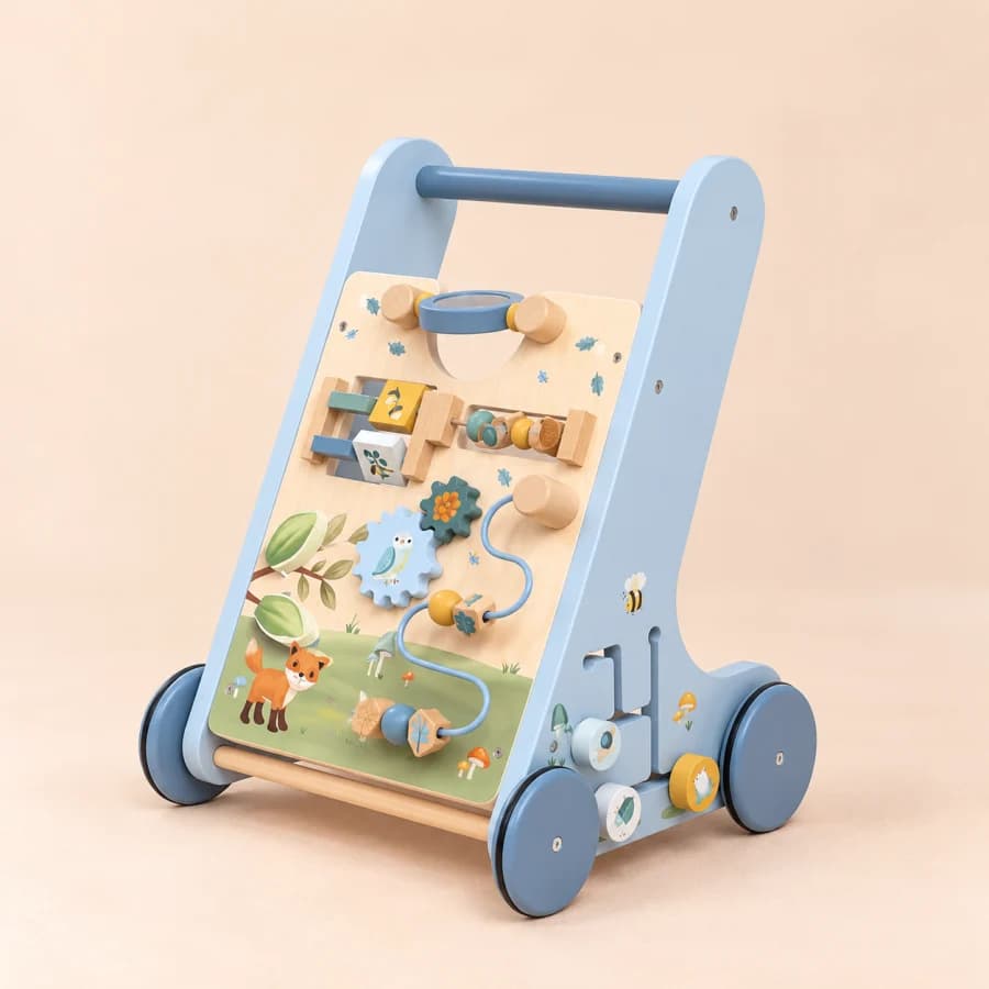 Wooden Baby Activity Walker